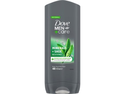 Dove MEN+CARE sprchový gel Minerals & Sage, 400 ml