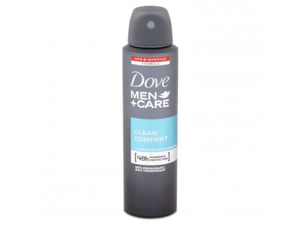 Dove Men+ Care Clean Comfort deospray, 150 ml