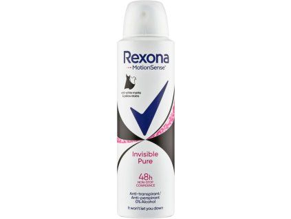 13169 rexona invisible pure deospray 150 ml
