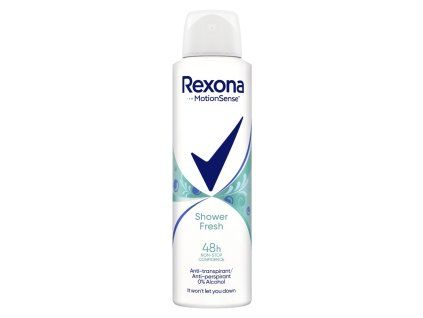 13178 rexona motionsense shower fresh deospray 150 ml