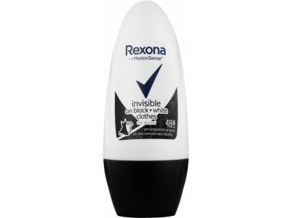 Rexona roll-on Invisible Black & White, 50 ml