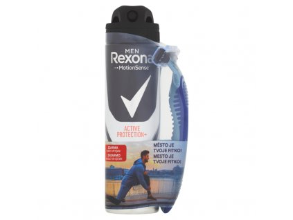 Rexona Antiperspirant ve spreji pro muže Active Protection 150 ml + holítko zdarma