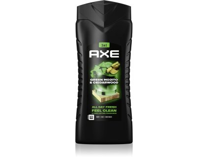 8717163947739 axe wild green mojito cedarwood sprchovy gel 3v1 400ml