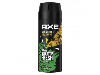 Axe Wild Mojito & Cedarwood deospray, 150 ml