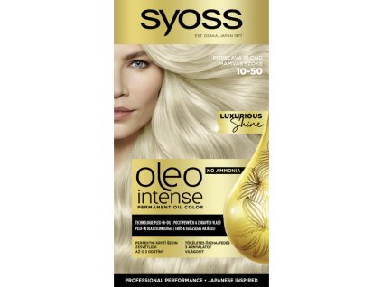 9000100999120 syoss oleo intense barva na vlasy popelava blond 10 50