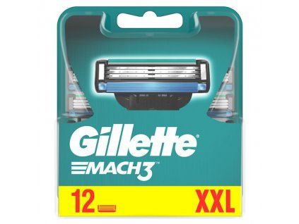 14645 gillette mach3 nahradni brity 12 ks