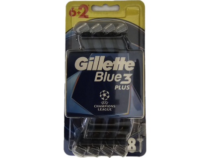 Gillette Blue3 jednorázové holítko, 8 ks