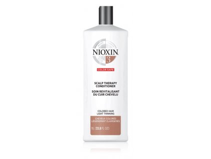 Nioxin System 3 Color Safe Scalp Therapy Revitalising Conditioner, 1000 ml