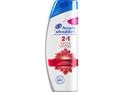 Head & Shoulders Thick & Strong šampon proti lupům 2 v 1, 360 ml