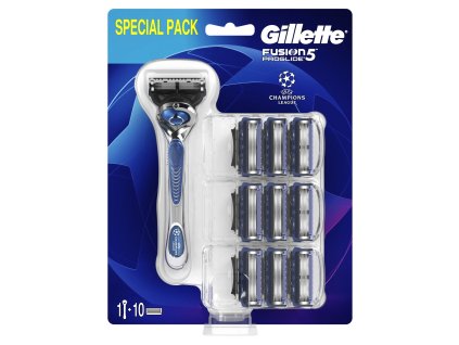 Gillette Fusion5 Proglide holicí strojek + hlavice 10 ks