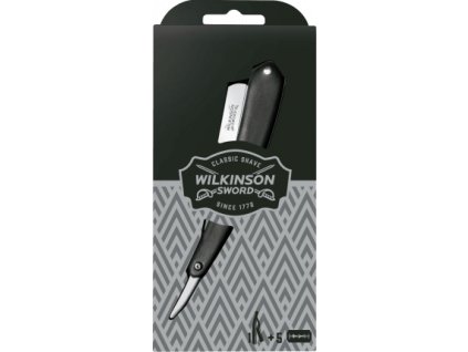 Wilkinson Sword Premium Collection klasická holicí břitva + žiletky 5 ks