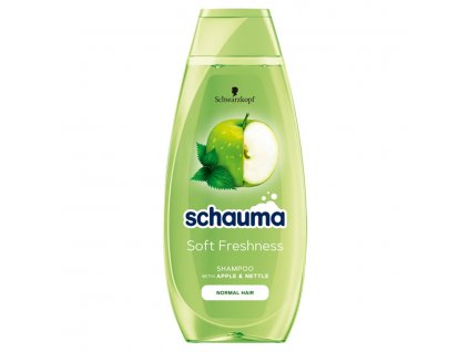 Schauma šampon Soft Freshness se zeleným jablkem a kopřivou, 400 ml