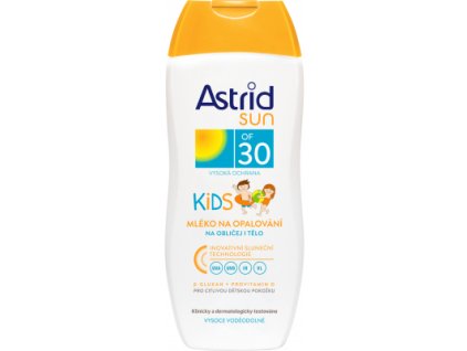 Astrid Sun Kids dětské mléko na opalování OF 30, 200 ml