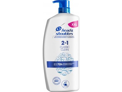 Head & Shoulders Classic Clean šampon proti lupům 2 v 1, 900 ml