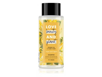 Love Beauty & Planet Hope and Repair regenerační šampon pro poškozené vlasy, 400 ml