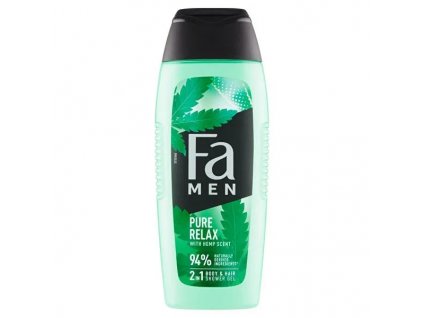 Fa MEN Pure Relax (Hemp) sprchový gel - vůně konopí , 400 ml
