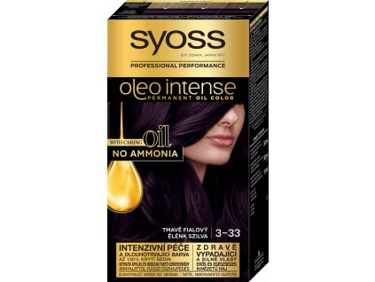 Syoss Oleo Intense 3-33 Tmavě fialový