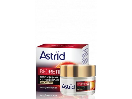 Astrid BIORETINOL Pokročilý noční krém proti vráskám, 50 ml