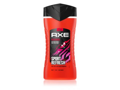 Axe Recharge Arctic Mint & Cool Spices osvěžující sprchový gel 3 v 1, 250 ml