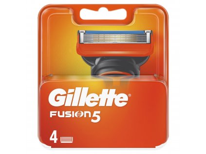 Gillette Fusion náhradní hlavice, 4 ks