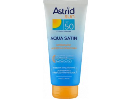 Astrid Sun Aqua Satin hydratační mléko na opalování SPF 50, 200 ml