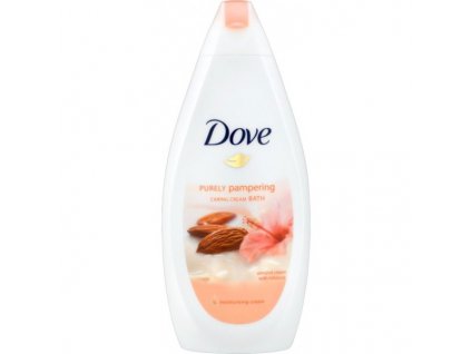 Dove Purely Pampering Almond pěna do koupele, 500 ml