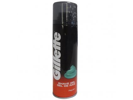 Gillette Regular gel na holení, 200 ml