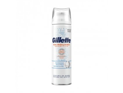 7702018493821 gillette skinguard sensitive pena na holeni 250 ml