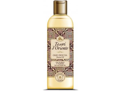 Tesori d´Oriente Rice and Tsubaki sprchový olej, 250 ml