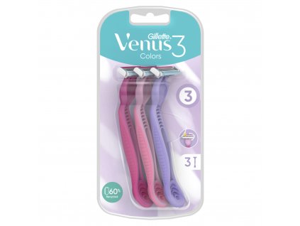 Gillette Venus 3 Plus - jednorázová holítka, 3 ks