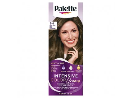 Palette Intensive Color Creme 5-1 ledový světle hnědý, 50 ml