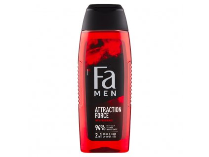 9000101709100 Fa MEN Attraction Force sprchový gel, 250 ml