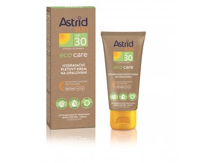 8592297008729 astrid hydratacni pletovy krem na opalovani sun eco care spf30 50 ml