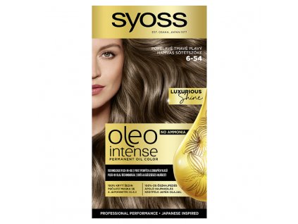 Syoss Oleo Intense 6-54 popelavě tmavě plavý