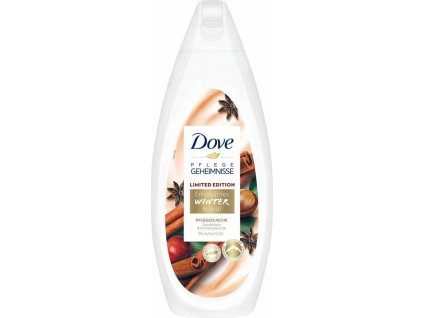 Dove Winter sprchový gel s vůní zimního koření a santalového dřeva, 250 ml