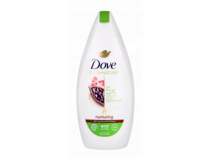 8720181222511 Dove Sprchovy gel Nurturing Cocoa Butter Hibiscus