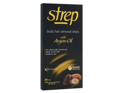 8002340011823 strep body hair removal strips with argan oil 20 ks