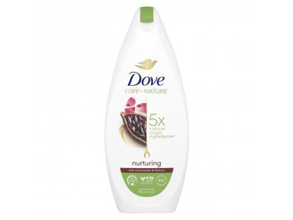 8720181222504 dove nurturing cocoa butter hibiscus sprchovy gel 225 ml