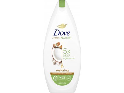 8720181222542 dove care by nature restoring sprchovy gel 225 ml
