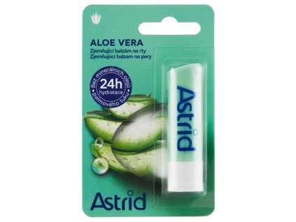 Astrid balzám na rty - Aloe vera, 4,8 g