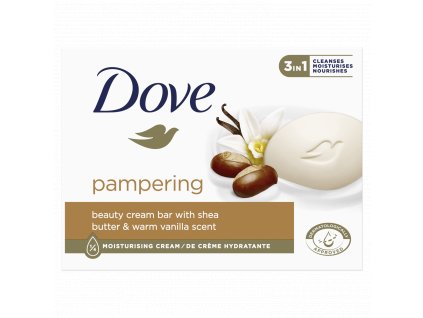 Dove pampering tuhé mýdlo Bambucké máslo a vanilka, 90 g
