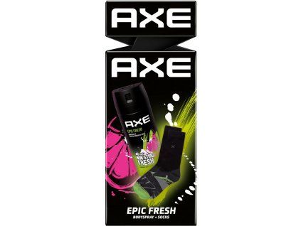 18320 axe epic fresh darkova sada deodorant s ponozkami