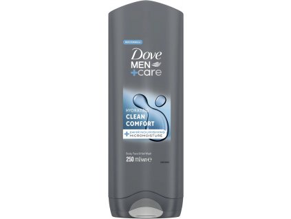 Dove Men+Care Clean Comfort sprchový gel, 250 ml