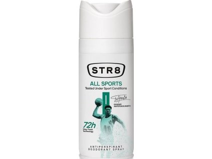 5201314121763 str8 all sports antiperspirant deodorant spray 150 ml