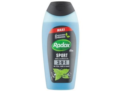 8720181233357 radox sport sprchovy gel pro muze 400 ml