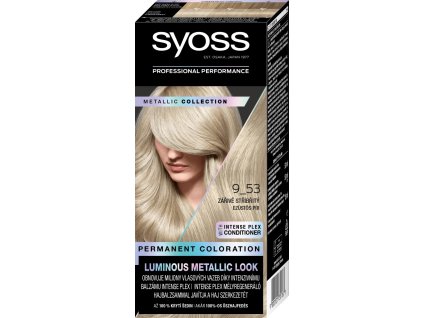 Syoss barva na vlasy 9-53 zářivě stříbřitý, 50 ml