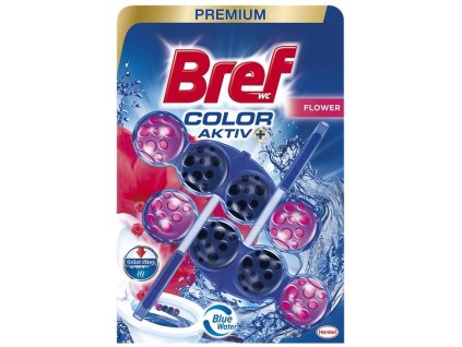 Bref Color Aktiv Flower WC blok 2 x 50 g
