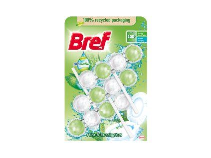 18918 bref pro nature mint eucalyptus wc blok 3 x 50 g