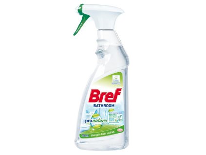 Bref Pro Nature čistič koupelny ve spreji, 750 ml