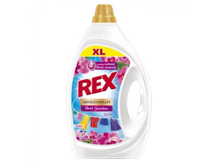 Rex Orchid Color XL prací gel, 54 dávek, 2,43 l